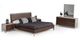 VIG Furniture Nova Domus Dark 4-Piece Walnut Queen Bedroom Set-0