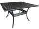 CabanaCoast® Customizable Pure Cast Aluminum 60'' Outdoor Square BalconyTable-0