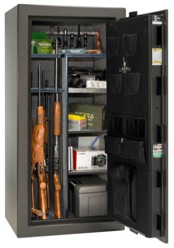 Liberty Safe Colonial 23 Gray Gloss Electronic Gun Safe-2