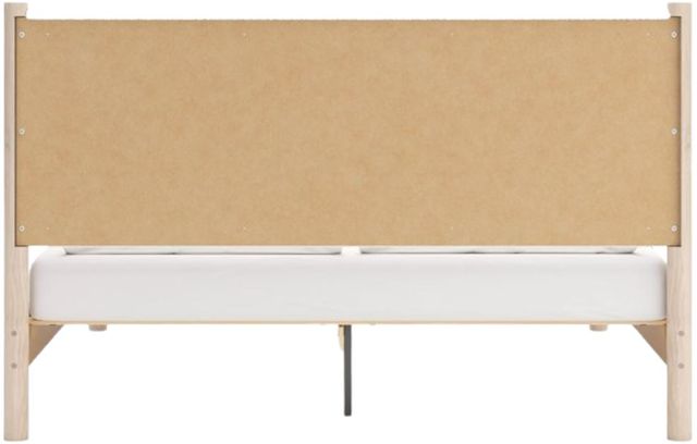 Signature Design by Ashley® Cadmori Two-Tone King Upholstered Panel Bed-3