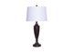 Nationwide Furniture Distributors Two 29" Black Metal Lamps-1
