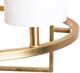 Crestview Collection Fields Gold 4-Light Chandelier-2