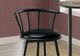 Monarch Specialties Inc. 2 Piece Black Bar Stools-3