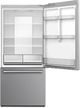 Vitara 30 in. 17.6 Cu. Ft. Stainless Steel Look Bottom Freezer Refrigerator -3