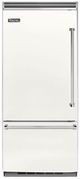 Viking® 5 Series 36 in. 20.4 Cu. Ft. Pure White Built In Left Hinge Bottom Freezer Refrigerator-0