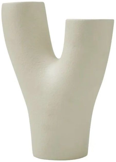 Renwil® Wisteria Textured Semi-Gloss Beige Vase-2