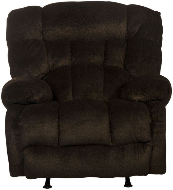 Catnapper® Daly Chocolate Chaise Rocker Recliner-3