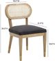 TOV Furniture Cosette Black/Natural Dining Chair-2