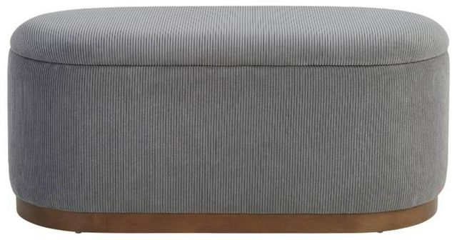 Homelegance® Nell Gray Lift-Top Storage Bench-2