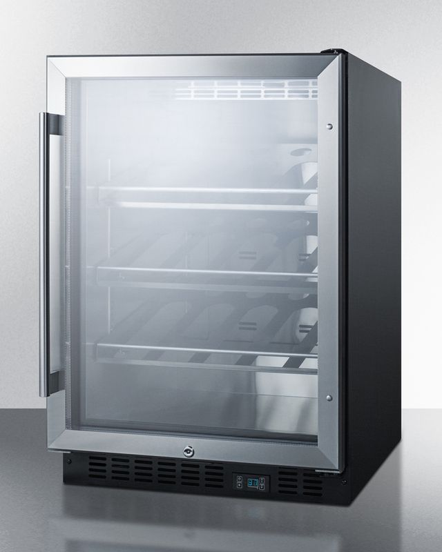 Summit® 24" Wide Single Zone Built-In Commercial Wine Cellar-1