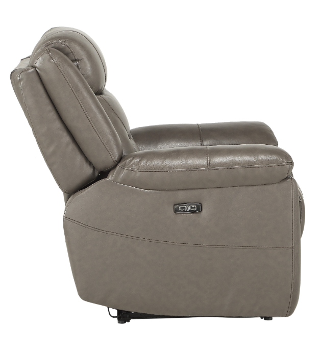 Homelegance® Lance Brown Reclining Chair-1