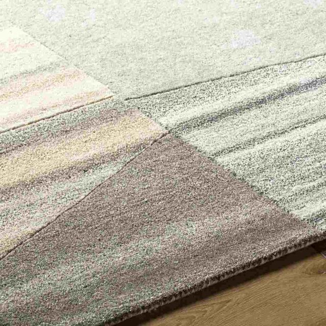 Surya Forum Gray/Beige 5'x8' Area Rug-1