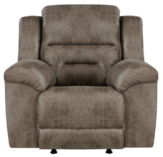 Homelegance® Hazen Brown Rocker Reclining Chair-2