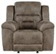 Homelegance® Hazen Brown Rocker Reclining Chair-2