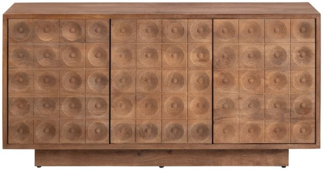 Crestview Collection Hayden Natural Brown Sideboard-1