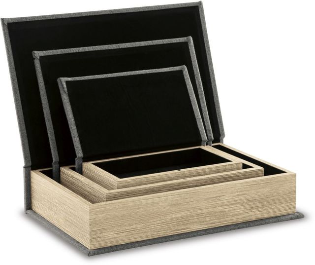 Signature Design by Ashley® Jolina 3-Piece Gray Box Set-3