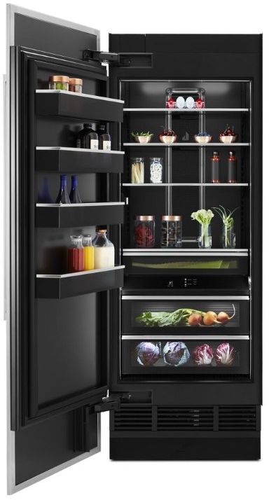 JennAir® 30 in. 17.0 Cu. Ft. Panel Ready Built In Counter Depth Column Refrigerator-2