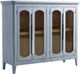 International Furniture Direct Brava Blue 4-Door Console-0
