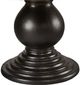 Furniture Classics Equator Brown Round Dining Table with Black Base-2