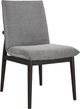 Moe's Home Collection Charlie 2-Piece Dark Grey Dining Side Side Chair Set-0