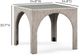 TOV Furniture Tomlin Beige Chenille Mahjong Table-2