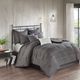 Olliix by 510 Design Grey Jenda 8 Piece Queen Comforter Set-1