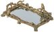 A & B Home Gold Mirrored Tray with Birds-0