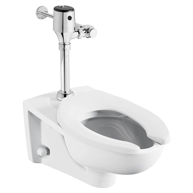 American Standard Selectronic Diaphragm FV Polished Chrome Ultima® Selectronic® Exposed Toilet Flush Valve, Base Model, 1.6 gpf/6.0 Lpf-0