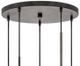Cal® Lighting & Accessories Almeria 5-Light Iron/Pine Pendant-1