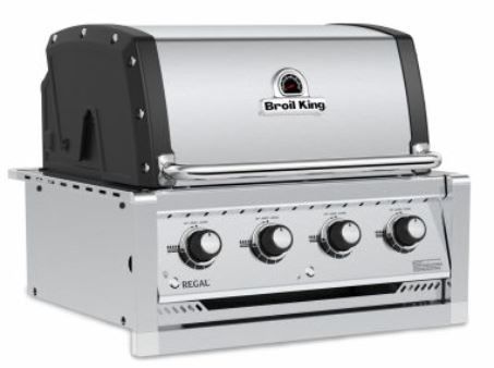 Broil King® Regal™ S420 4-Burner Stainless Steel Built In Natural Gas Grill-1