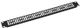 Sanus® Component Series Black Rack Blanking Panel-1