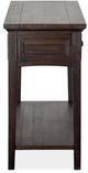 Magnussen Home® Westley Falls Graphite Sofa Table-4