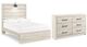 Signature Design by Ashley® Cambeck 2-Piece Whitewash White Full Panel Bed Set-0