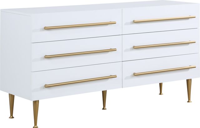 Meridian Furniture Marisol White Dresser-0