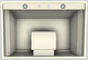 Vent-A-Hood® Designer Series 36" Biscuit Wall Mounted Range Hood-2