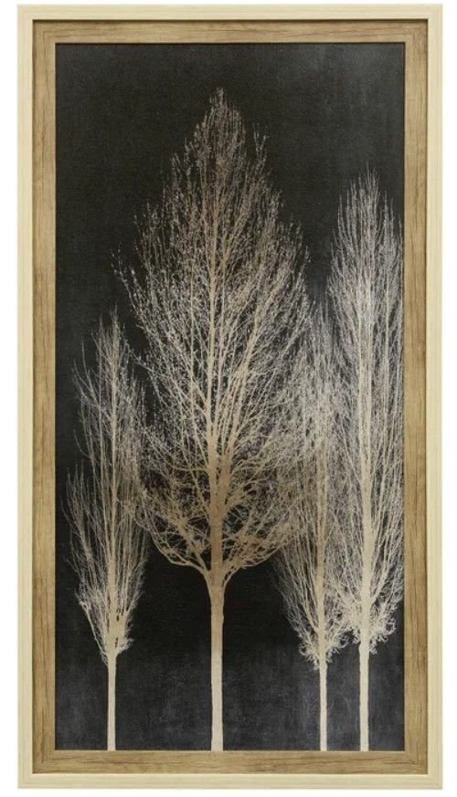 Stylecraft In The Shadows II Beige/Black/Gold Wall Art-0