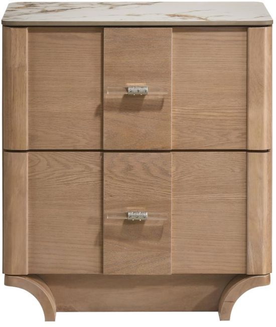 Coaster® Leanne Light Oak Nightstand-3