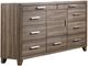 New Classic® Home Furnishings Harrisburg Walnut Dresser-0