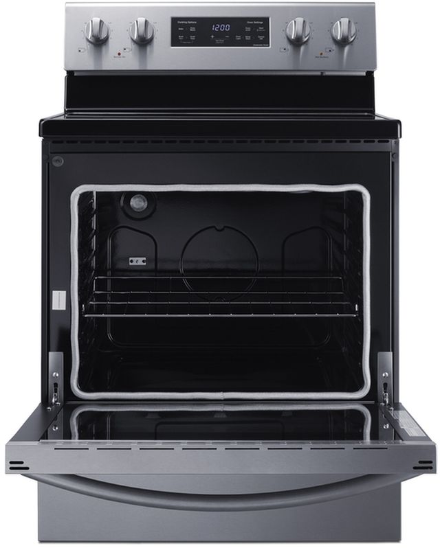 Summit® 30" Stainless Steel Freestanding Electric Range -1