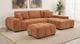 Coaster® Octavia Orange Ottoman-4