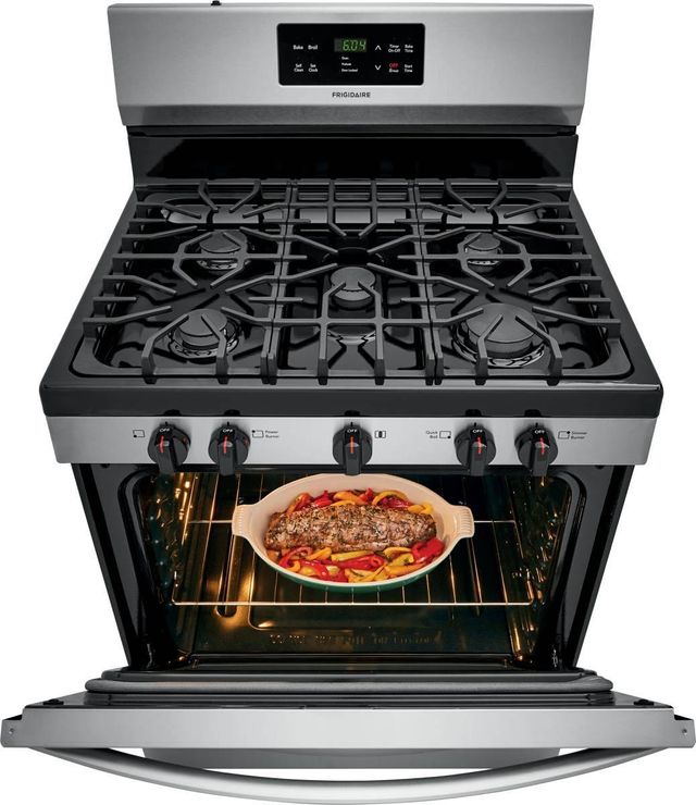 Frigidaire® 30" Stainless Steel Freestanding Gas Range-7