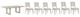 Elements International Avalanche 7-Piece Antique White Dining Set-0