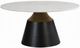 ACME Furniture Jaramillo White Natural Coffee Table with Black Base-0