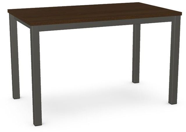 Amisco Customizable Harrison Walnut Veneer Table-0