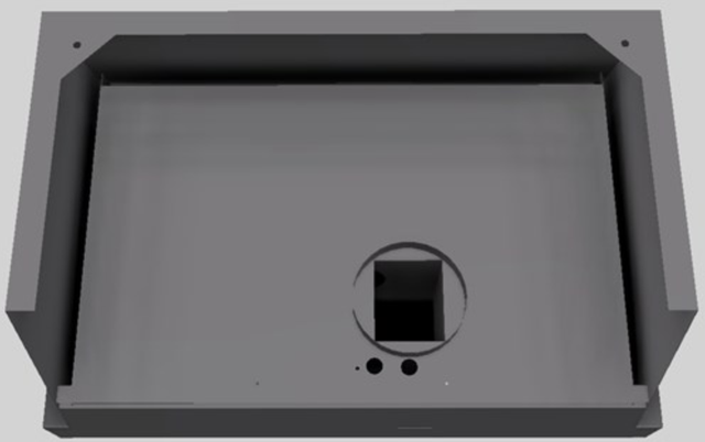 Vent-A-Hood® Designer Series 36" Gunsmoke Wall Mounted Range Hood-1