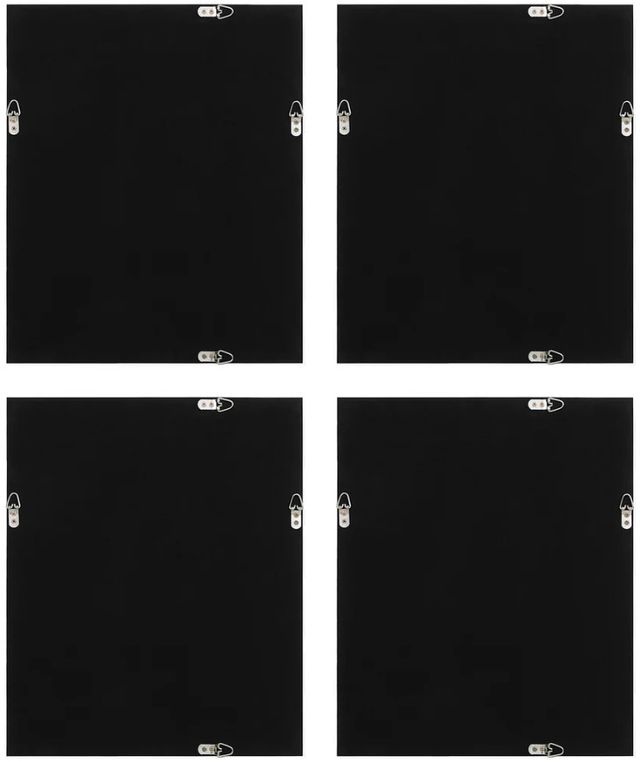 Renwil® Ispra 4-Piece Matte White Wall Art Set-3