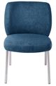 Modus Furniture Fomo Azure/Stainless Steel Dining Side Chair-2