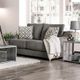 Furniture of America® Adrian Gray Loveseat-1