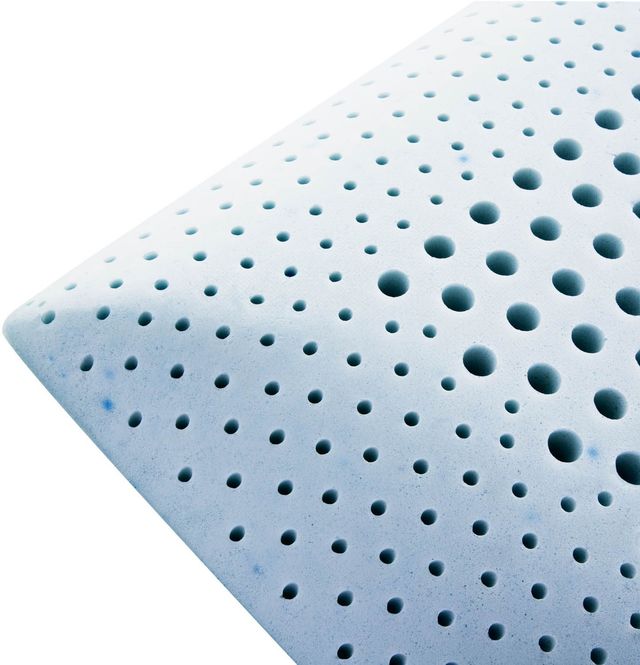 Malouf® Z® Zoned Gel Talalay Latex Low Loft Plush Pillow-1