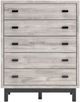 Signature Design by Ashley® Vessalli Light Gray Chest-1